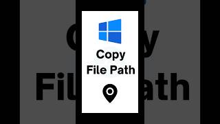 Copy File Path in Windows shorts viral youtubeshorts [upl. by Pickford]