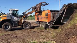 Doppstadt AK 430 Profi Recycling Biomass [upl. by Iaka]