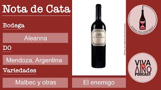 El enemigo  Tinto de Malbec  Mendoza Argentina  Cata de vino [upl. by Oregolac]