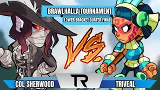 TRIVEAL VS COL SHERWOOD  LOWER BRACKETS  QUARTER FINALS [upl. by Caralie]