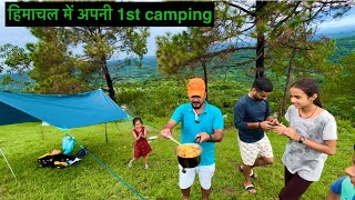 Camping in a really nice place Himachal camping [upl. by Adao]