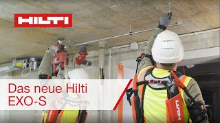 Hilti EXOS  Ein SchulterExoskelett für das Wohlbefinden der Mitarbeiter [upl. by Lias453]