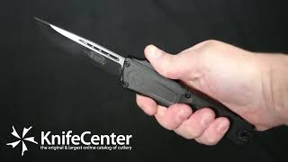 Microtech 11431T Combat Troodon Gen III Tactical AUTO OTF Knife [upl. by Mini]