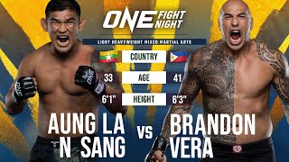 The ICONIC War Between Aung La N Sang 🇲🇲 and Brandon Vera 🇵🇭 [upl. by Antoinette]