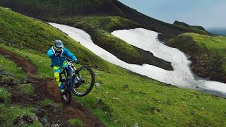 Freeride MTB Into the Dirt of Iceland [upl. by Ecraep508]