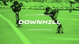 DOWNHILL WorldSkateGamesITALIA2024 [upl. by Pevzner]