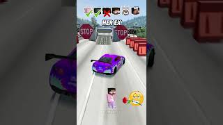 Help Me Get My Crush Attention In A Car Brake Test Challenge 😥 shorts beamngdrive [upl. by Katheryn]