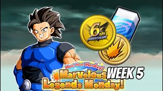 TRIPLE CHOICE BATTLE REWARDS WEEK 5 MON MON MONDAY MARVELOUS LEGENDS MONDAY GUIDE DB LEGENDS [upl. by Kcirneh]