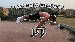 MY 4MONTHS PLANCHE PROGRESSION  From 0 to Full Planche [upl. by Arocal815]