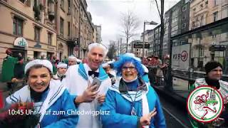 Rosenmontagszug 2019  Grosse SülzKlettenberger eV [upl. by Jacobs874]