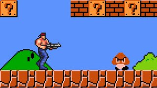 Super Mario Bros 1985 Walkthrough NES Nostalgia Contra [upl. by Atineg104]