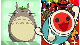 TOTORO Ghibli  Japanese  Taiko Drum Master WiiU 3 [upl. by Herson]