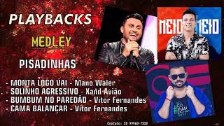 PISADINHAS MEDLEY  PLAYBACKS [upl. by Sosthenna]