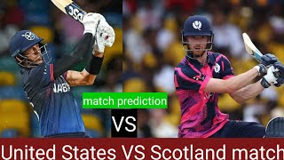 Scotland VS United States match Prediction [upl. by Nabru95]