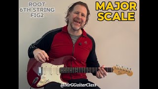 Major Scale Guitar Lesson  Mastering Scale Patterns  Part 2 [upl. by Settera]