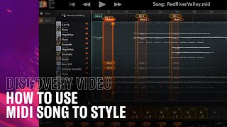 How To Use MIDI Song To Style [upl. by Deloris]