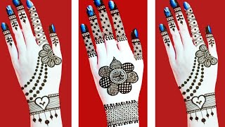 Karvachauth special Mehndi design❤️ Easy mehedi new design 🌹 Mahadir dijain 💖 Mandhi digene9T9Arts [upl. by Hinze40]