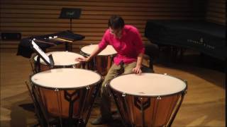 Symphonic Metamorphosis Timpani Excerpt [upl. by Mraz438]