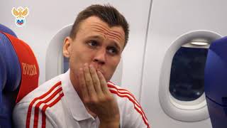 Denis Cheryshev Post Match Interview Russia Vs Croatia 2018 FIFA World Cup [upl. by Christoph]