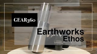 Earthworks Ethos Broadcast Microphone  Gear360 at Front End Audio [upl. by Jaella]