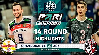 Orenburzhye vs ASK  HIGHLIGHTS  14 Round  Pari SuperLeague 2025 [upl. by Isaak]