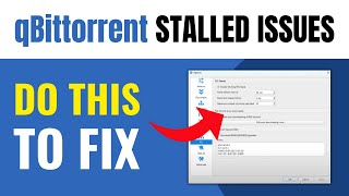 How to Resolve QBittorrent Stalled Issues  Full Guide 2024 [upl. by Oznohpla]