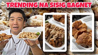 STREET FOOD SISIG BAGNET SOLD OUT 150 KGS ARAW ARAW LEGENDARY SA NAVOTAS  FILIPINO STREET FOOD [upl. by Anoyi]