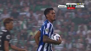 Golo Galeno Sporting 31 FC Porto  Supertaça  sport tv [upl. by Ventre752]