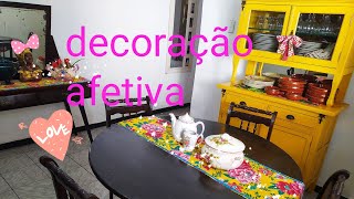 DECORAÇÃO AFETIVA MÓVEIS REFORMADOSCOMO ESTÁ FICANDO MINHA CASA COLORIDA [upl. by Moya]