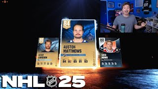 NHL 25 FIRST PACK OPENING Packs Cost HOW MUCH [upl. by Zobe]