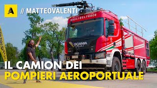 I SEGRETI del CAMION dei POMPIERI AEROPORTUALE ✈️  Come funziona lo ScaniaBAI EFESTUS 6 [upl. by Krik]