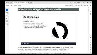 Overview of AppDynamics [upl. by Lagas]