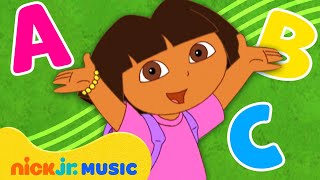 Dora the Explorer ABC Songs 📖 Preschool Songs for Kids  Nick Jr Music [upl. by Tfat]