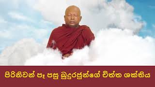 පිරිනිවන් පෑ පසු බුදුරජුන්ගේ චිත්ත ශක්තිය [upl. by Sarah14]