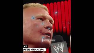 Party Is Over Grandpa Brock Editzwwe shortvideo brocklesnar like subscribe [upl. by Undine]