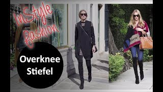 OverkneeStiefel kombinieren So trägst du den Herbsttrend [upl. by Leinahtam]