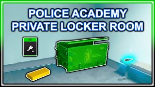 Police Academy Private Locker Room Key Location DMZ [upl. by Aynos9]