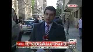 C5N  JUSTICIA REALIZAN AUTOPSIA AL CUERPO DE RICARDO FORT PARTE 1 [upl. by Aibat]