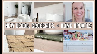 NEW DECOR GROCERY HAUL  HOME UPDATES  DAY IN THE LIFE MAY 2023 [upl. by Pelagias]