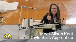 Alison Kent  Doyle Sails Apprentice [upl. by Ilesara]