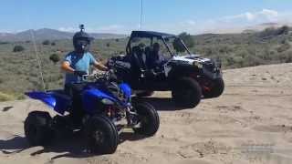 RZR 900 Turbo vs Raptor 700 Big Bore  Race [upl. by Chew]