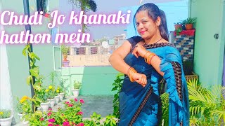 chudi Jo khanake hathon mein dance video  Falguni Pathak song  ladies sangeet song [upl. by Octavus207]