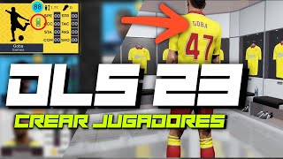 DLS 23  LA MEJOR NOVEDAD  CREAR JUGADORES  DREAM LEAGUE SOCCER 2023 [upl. by Longtin]