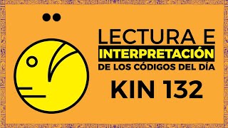 LECTURA E INTERPRETACION  KIN 132  HUMANO LUNAR AMARILLO [upl. by Attenehs886]