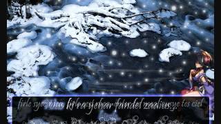 Ar Tonelico II  Love Pattern Winter with Lyrics [upl. by Inafetse]