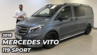 2018 Mercedes Vito 21 119 Sport [upl. by Attenad]