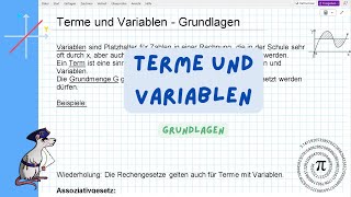 Terme und Variablen  Grundlagen [upl. by Arette]