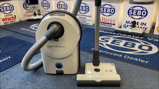 The Sebo Professional D9 Vacuum Cleaner And How It Compares to the Sebo D8 [upl. by Airalav]