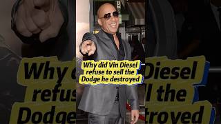 Why did vin diesel refuse to sell the dodge he destroyed [upl. by Calabresi109]