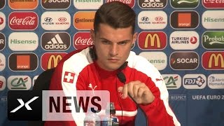 Granit Xhaka quotAlle Mannschaften spielen aggressivquot  Schweiz [upl. by Meuse]